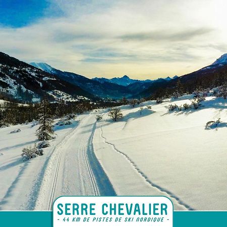 Briancon - Serre Chevalier 1200 - Joli Appartement - Face Aux Pistes En Centre Ville Zewnętrze zdjęcie