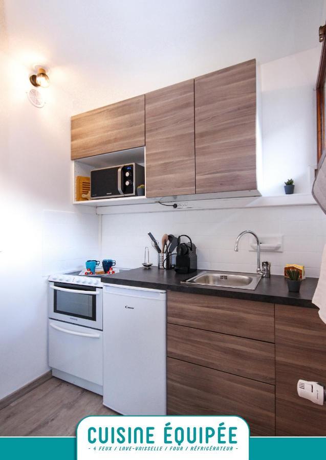 Briancon - Serre Chevalier 1200 - Joli Appartement - Face Aux Pistes En Centre Ville Zewnętrze zdjęcie