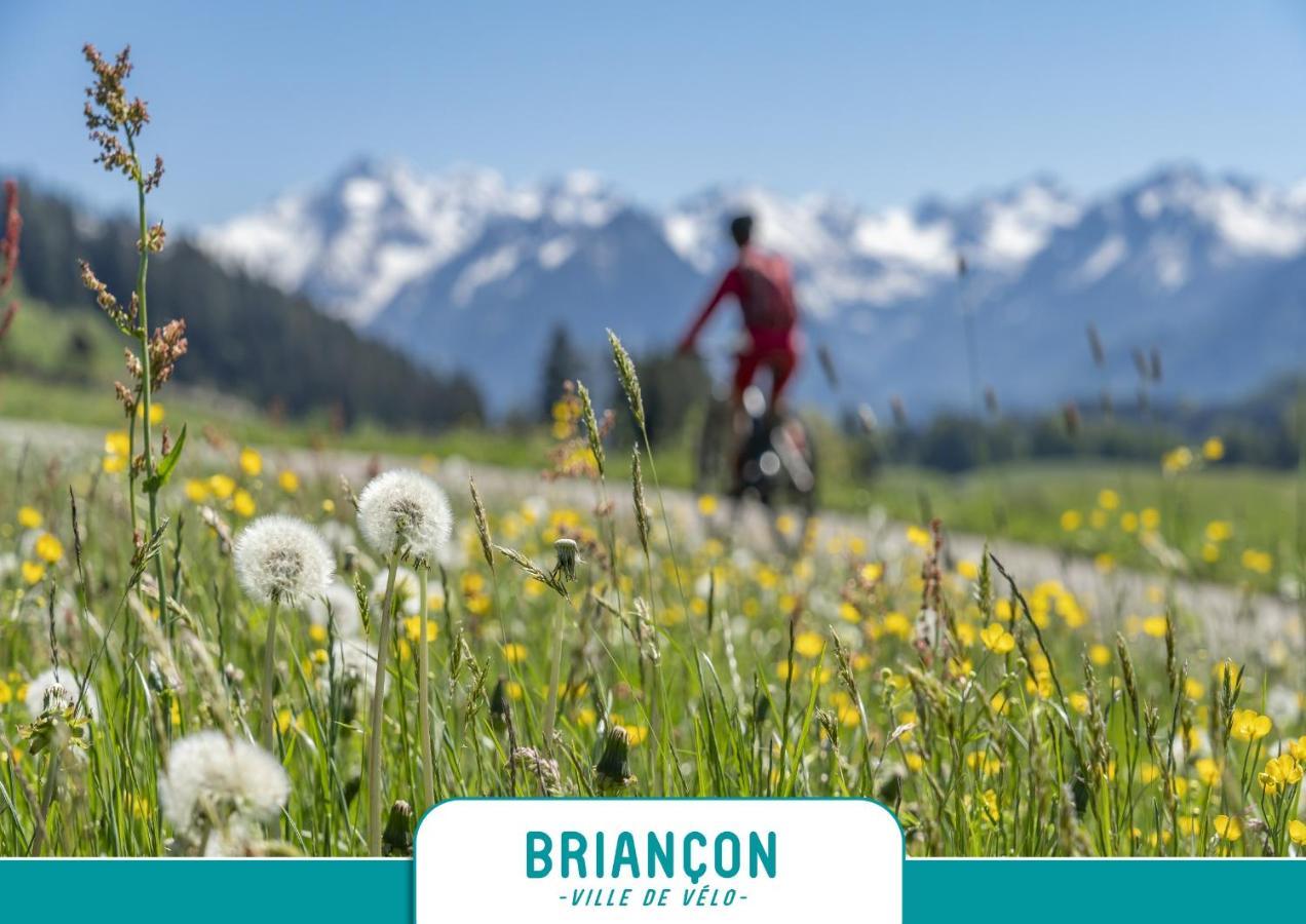 Briancon - Serre Chevalier 1200 - Joli Appartement - Face Aux Pistes En Centre Ville Zewnętrze zdjęcie