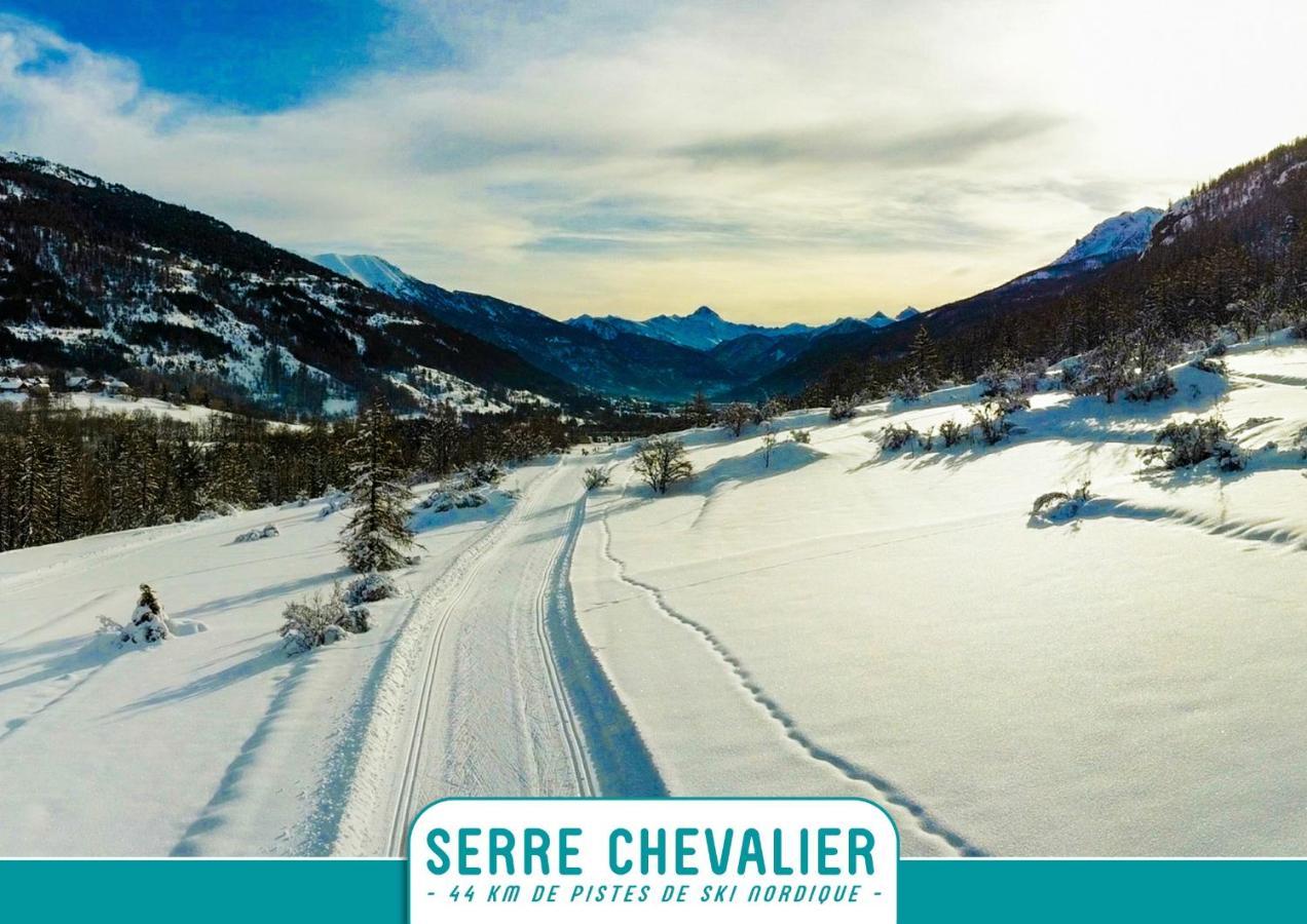 Briancon - Serre Chevalier 1200 - Joli Appartement - Face Aux Pistes En Centre Ville Zewnętrze zdjęcie
